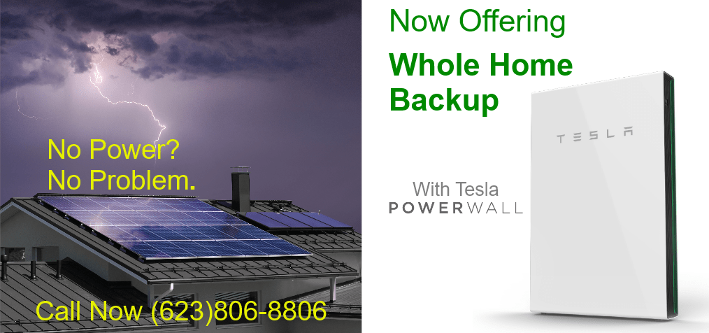 Powering The Possibilities™: Now Offering Tesla PowerWall no power no problem image