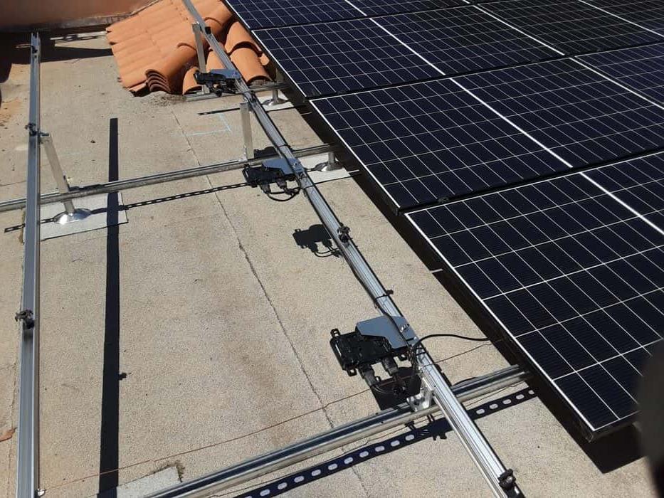 Sheinfeld Solar Framework Roof Install