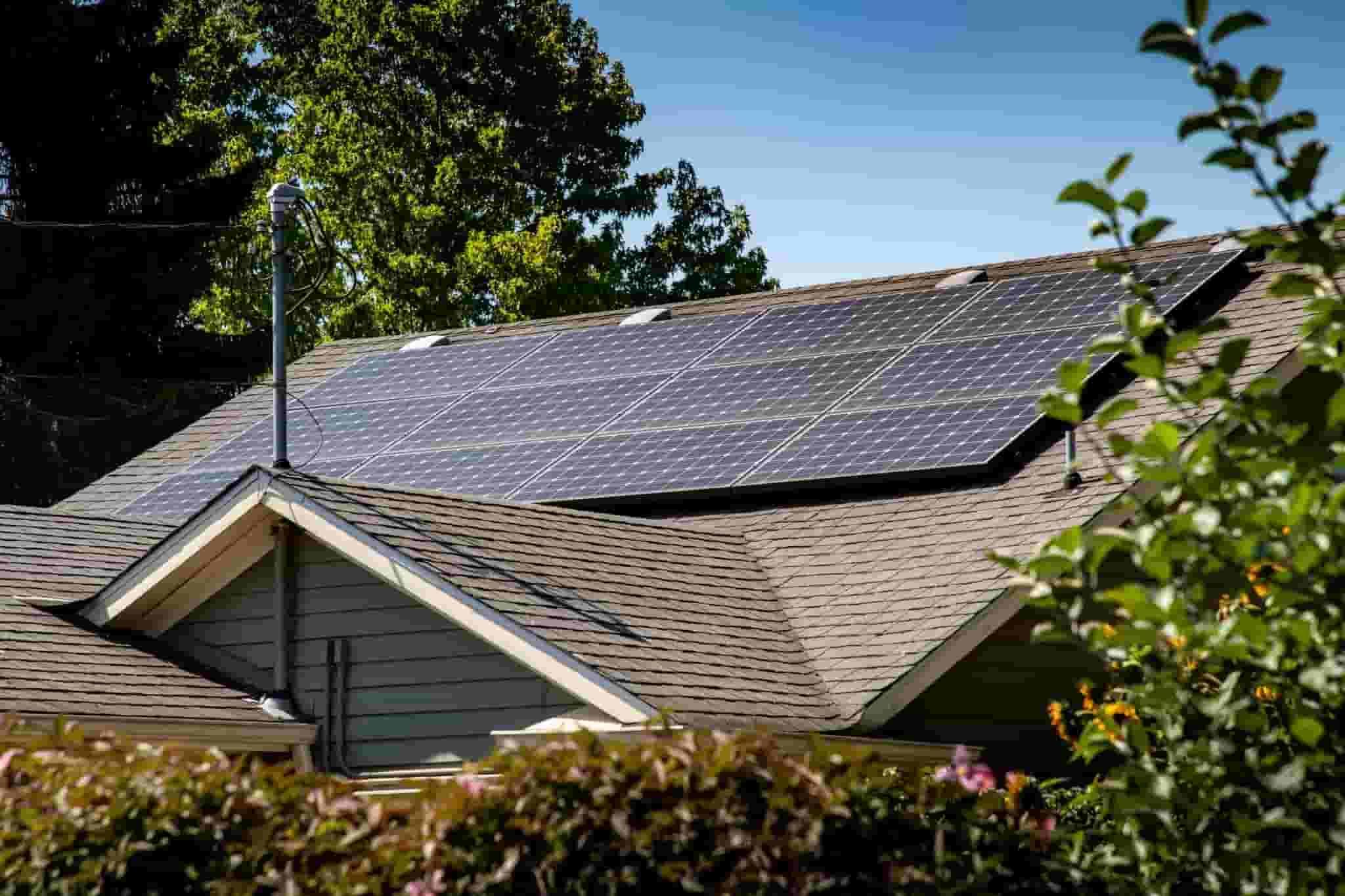 solar panel installation