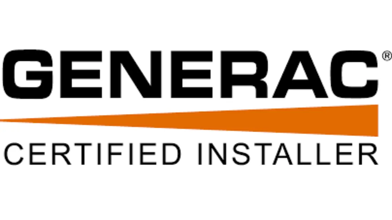 generac logo with certified installer