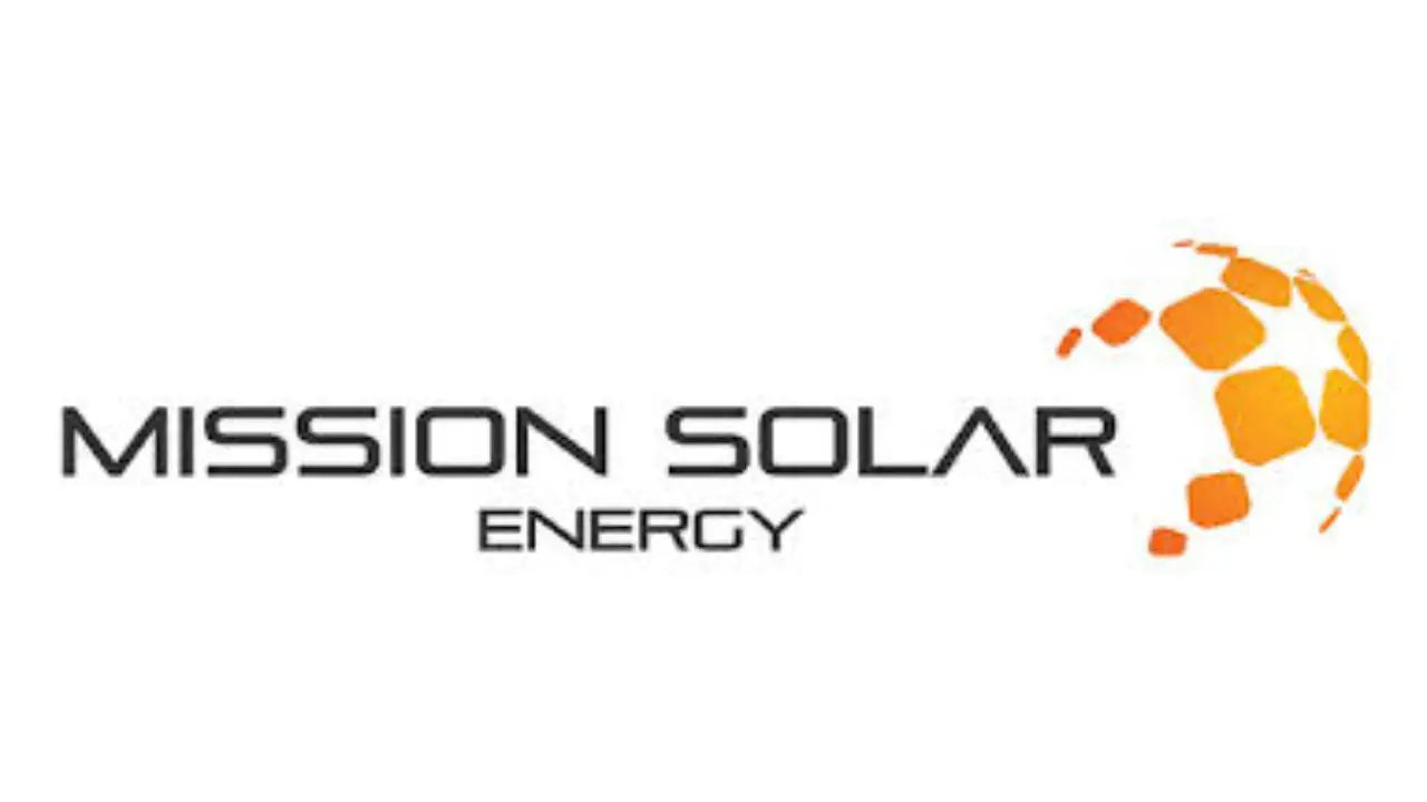 mission solar logo in black